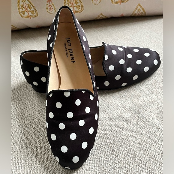 Jon Josef Gatsby Polka Dot Flats. Women's Size: 7. - Picture 3 of 10